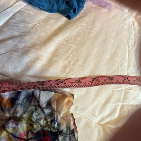 Blue Sky , Floral full gathered Shorts/ - Picture 6 of 7